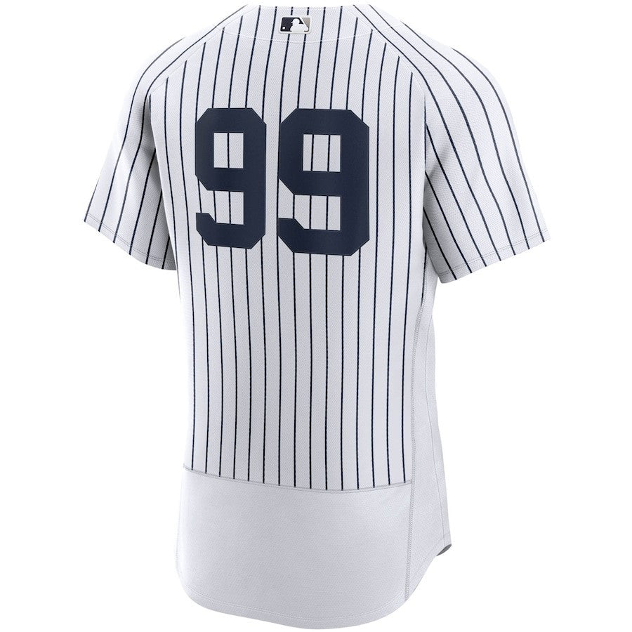 Aaron Judge 99 New York Yankees Home Player Elite Jersey - White