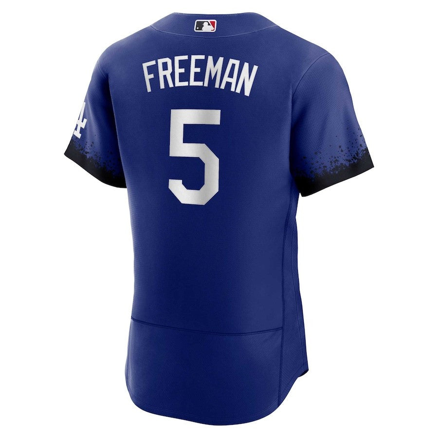 Freddie Freeman 5 Los Angeles Dodgers City Connect Player Elite Jersey - Royal