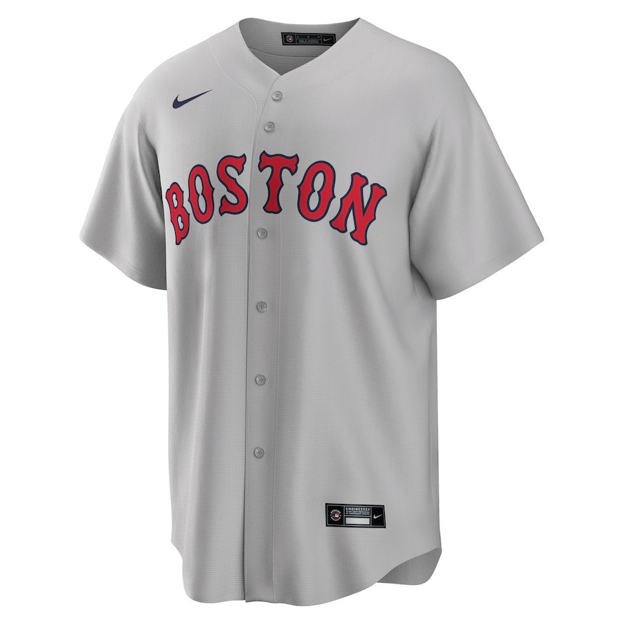 Boston Red Sox Road Team Men Jersey - Gray