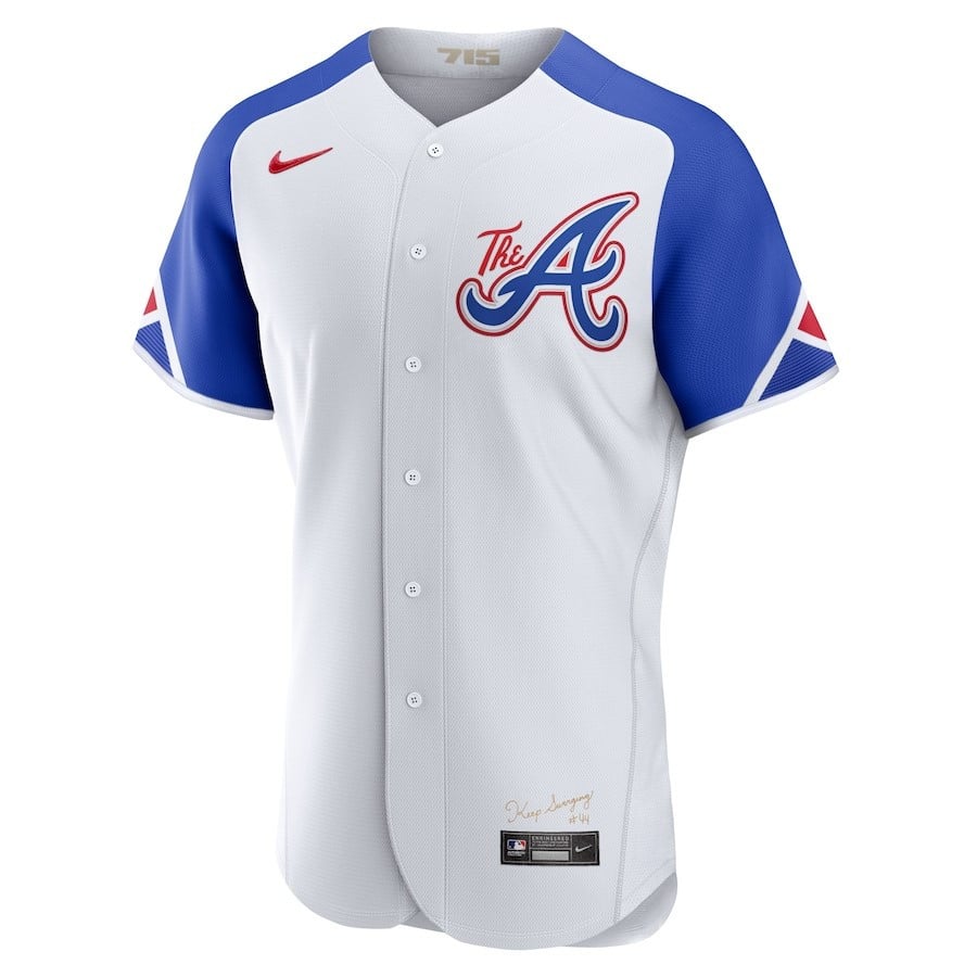 Atlanta Braves 2023 City Connect Elite Jersey - White