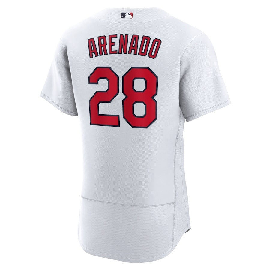 Nolan Arenado 28 St. Louis Cardinals Home Player Elite Jersey - White