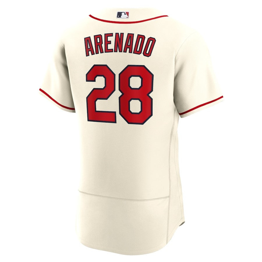 Nolan Arenado 28 St. Louis Cardinals Alternate Player Elite Jersey - Cream