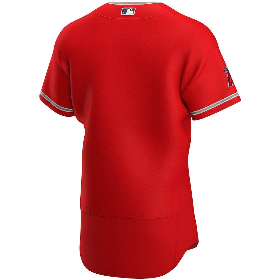 Los Angeles Angels Alternate Team Logo Elite Jersey - Red