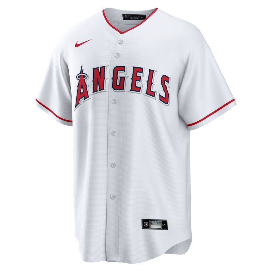 Los Angeles Angels Home Team Men Jersey - White