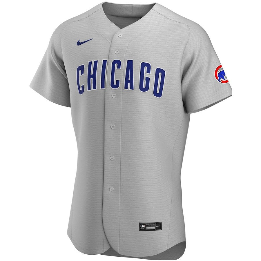 Chicago Cubs Road Team Elite Jersey - Gray