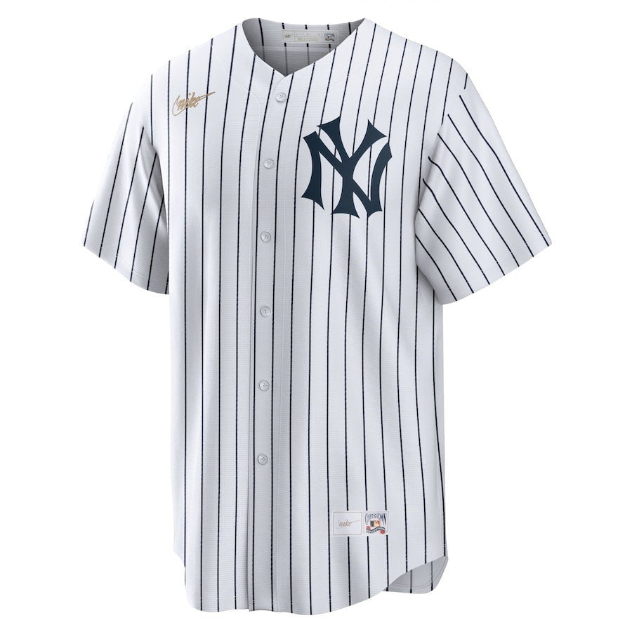 Babe Ruth 3 New York Yankees Home Cooperstown Collection Player Jersey - White