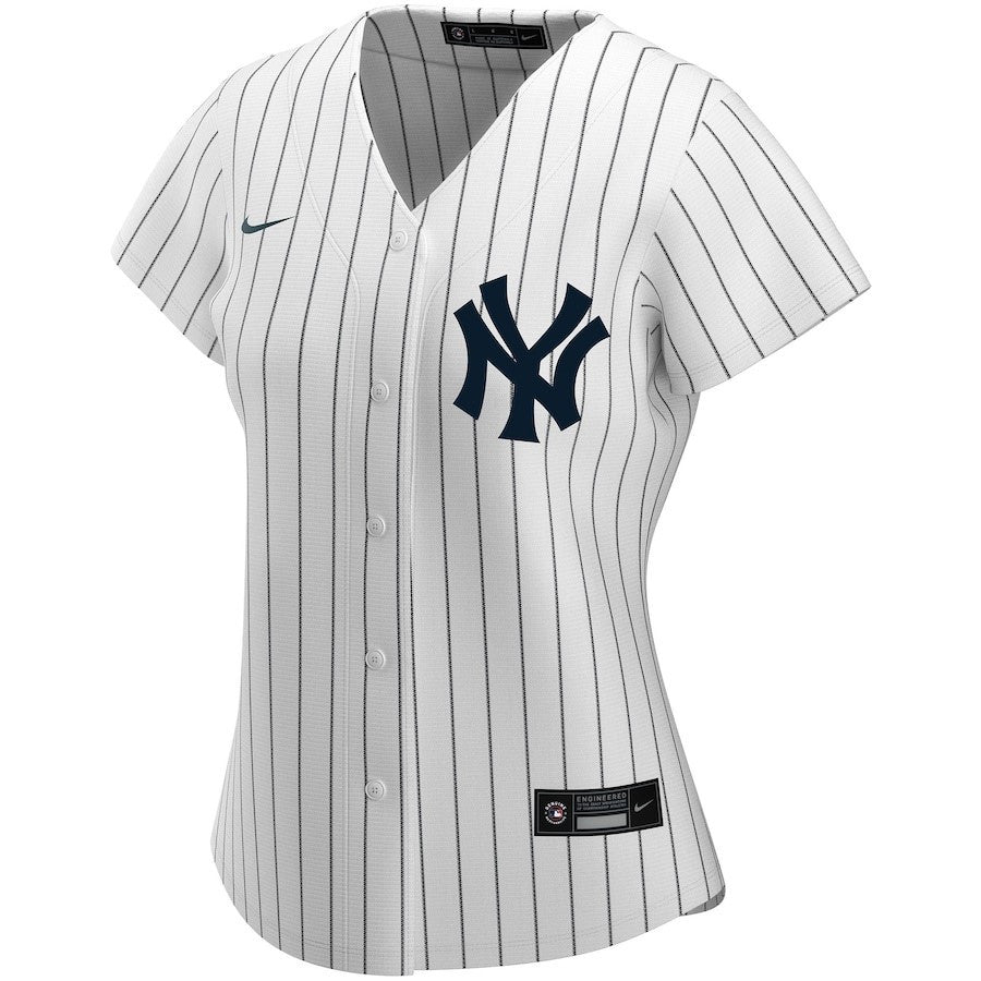 New York Yankees Women's Home Custom Jersey - White