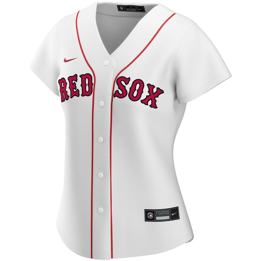 Boston Red Sox Women's Home Custom Jersey - White
