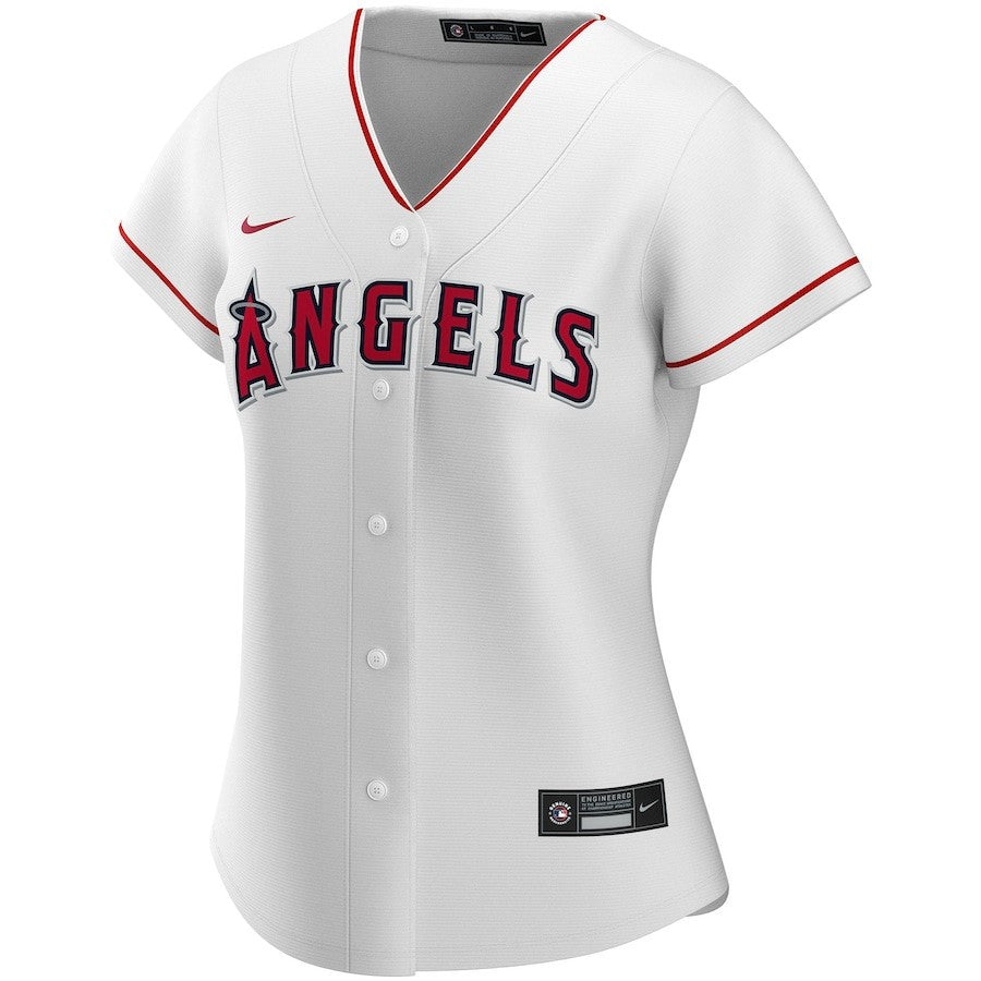 Los Angeles Angels Women's Home Custom Jersey - White