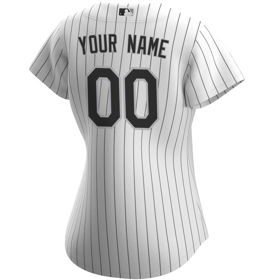 Chicago White Sox Women's Home Custom Jersey - White