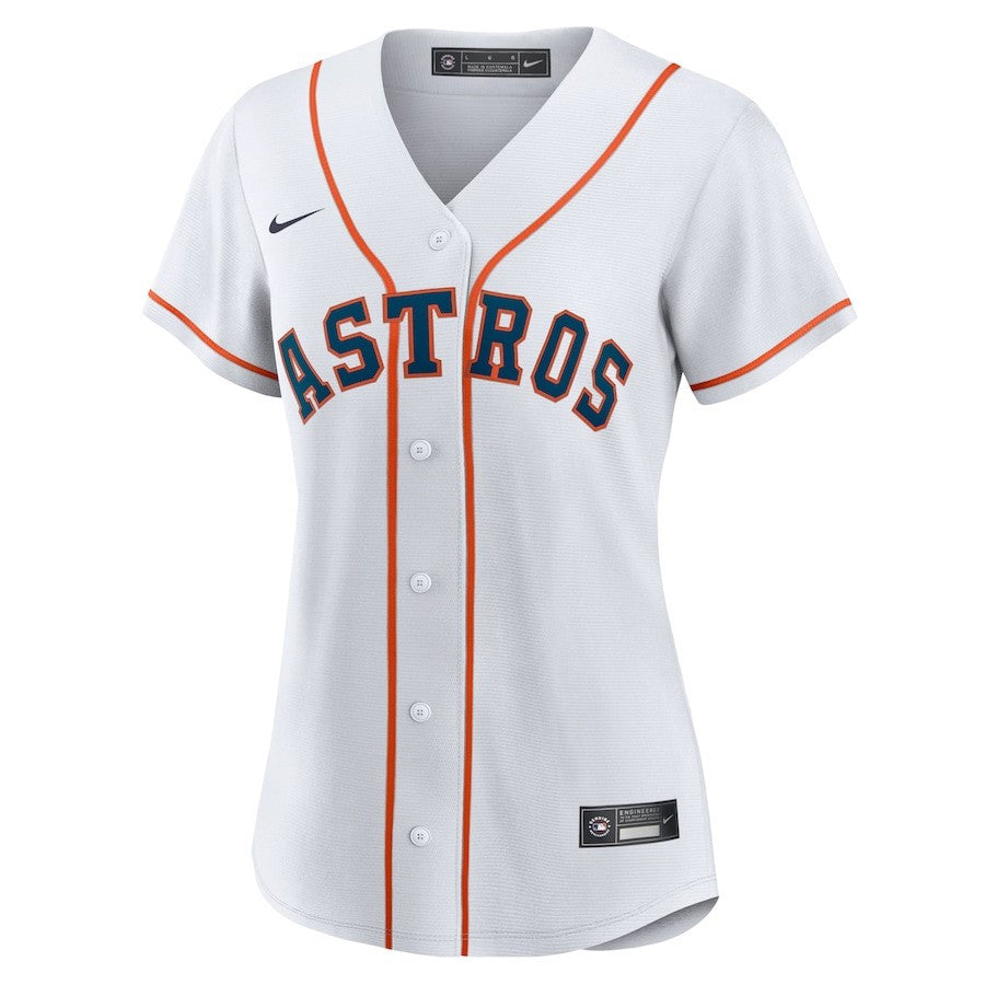 Houston Astros Women's Home Blank Jersey - White