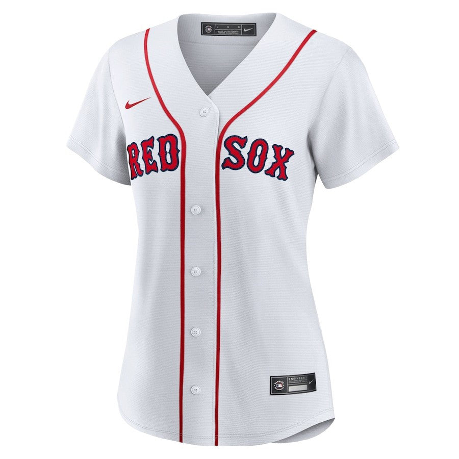 Enrique Hernandez 5 Boston Red Sox Women's Home Player Jersey - White