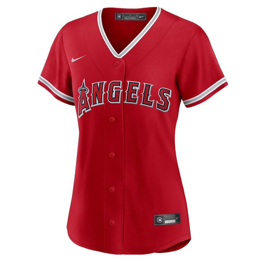 Los Angeles Angels Women's Alternate Team Jersey - Red