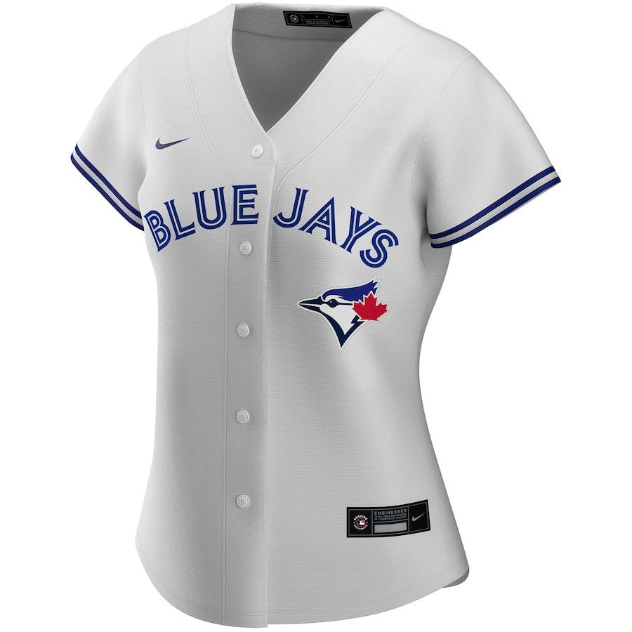 Toronto Blue Jays Women's Home Custom Jersey - White