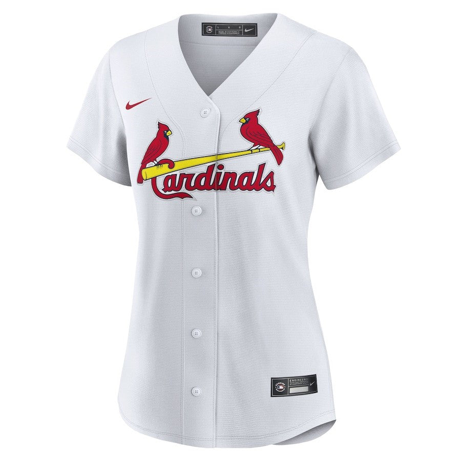 St. Louis Cardinals Women's Home Blank Jersey - White
