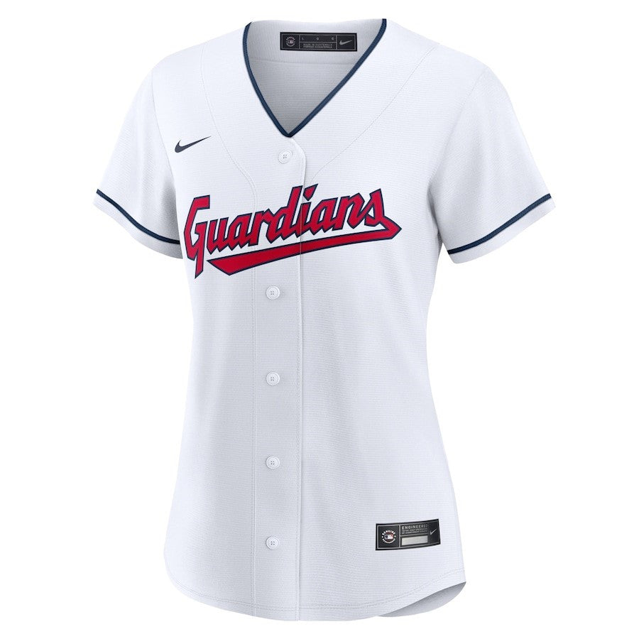 Cleveland Guardians Home Team Women Jersey - White