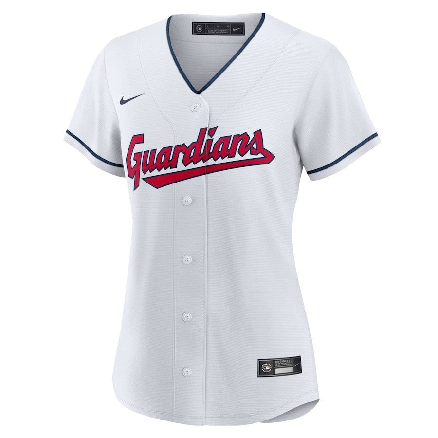 Jose Ramirez 11 Cleveland Guardians Women's Home Player Jersey - White