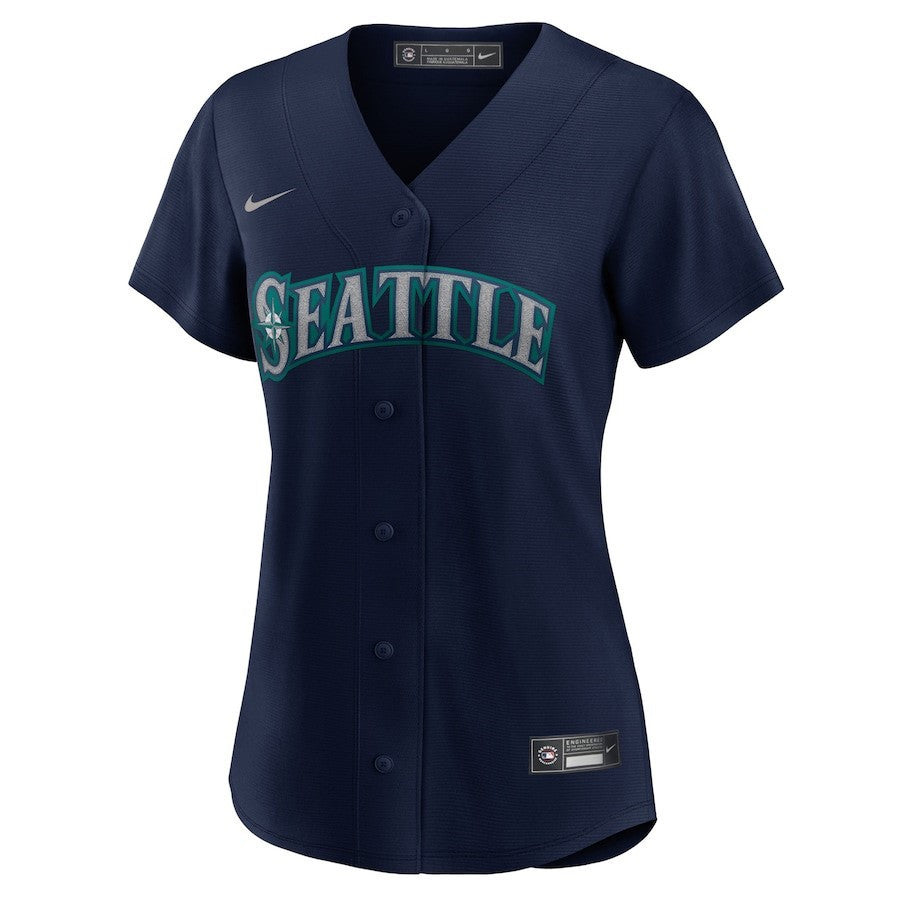 Seattle Mariners Women's Alternate Team Jersey - Navy