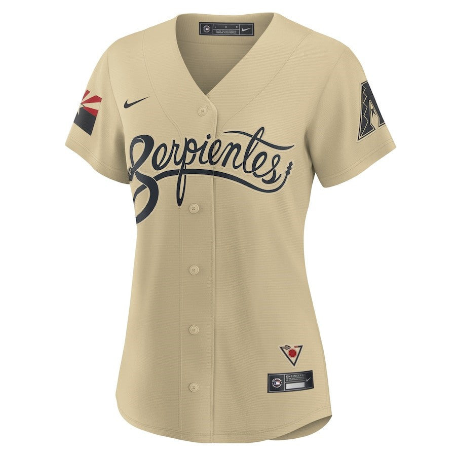 Arizona Diamondbacks Women's City Connect Jersey - Sand