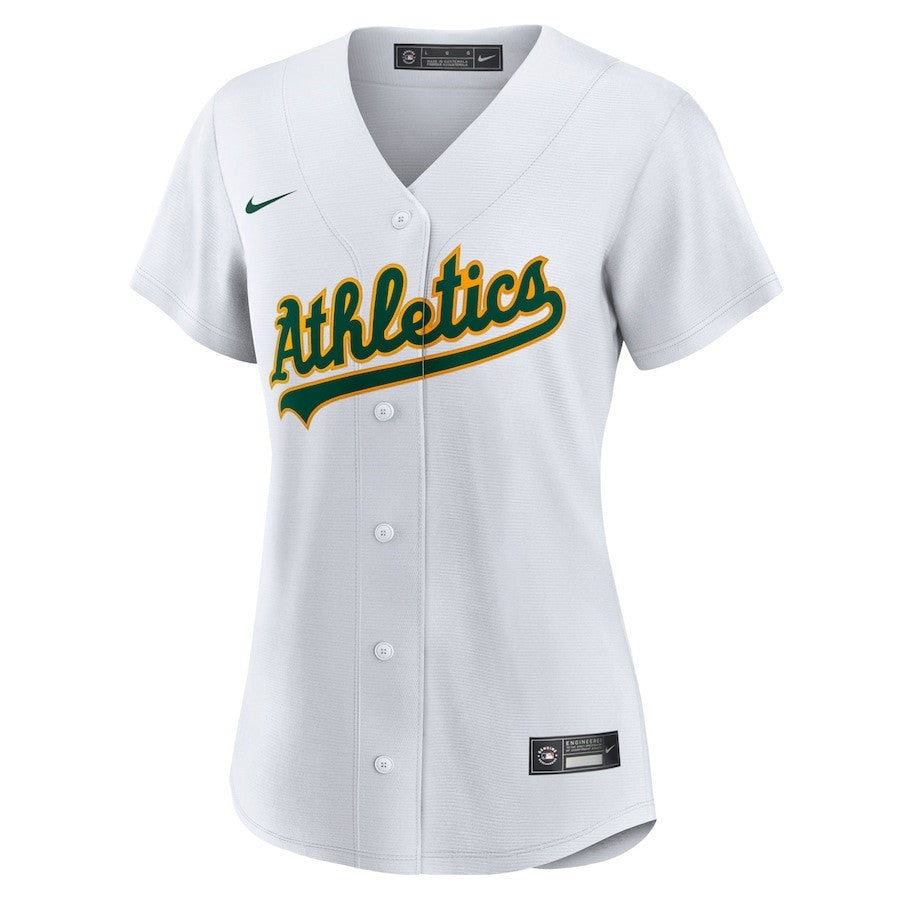 Oakland Athletics Women's Home Blank Jersey - White