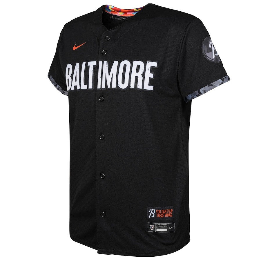 Cedric Mullins 31 Baltimore Orioles Youth 2023 City Connect Jersey - Black