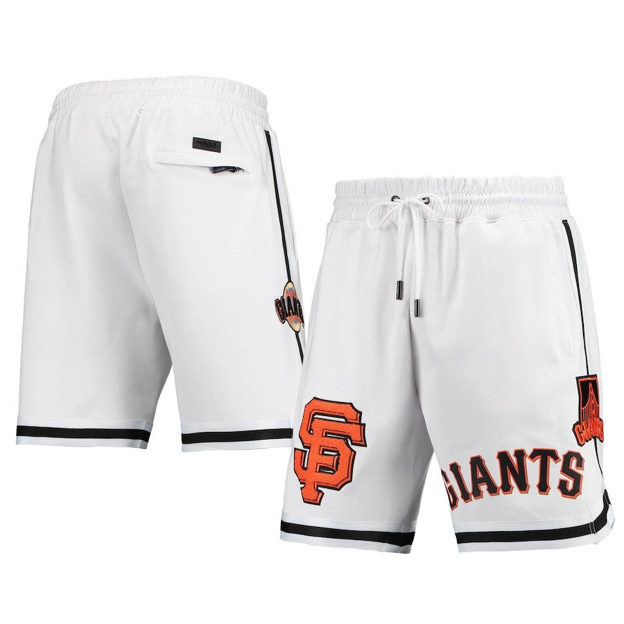 San Francisco Giants Team Logo Shorts - White, Men