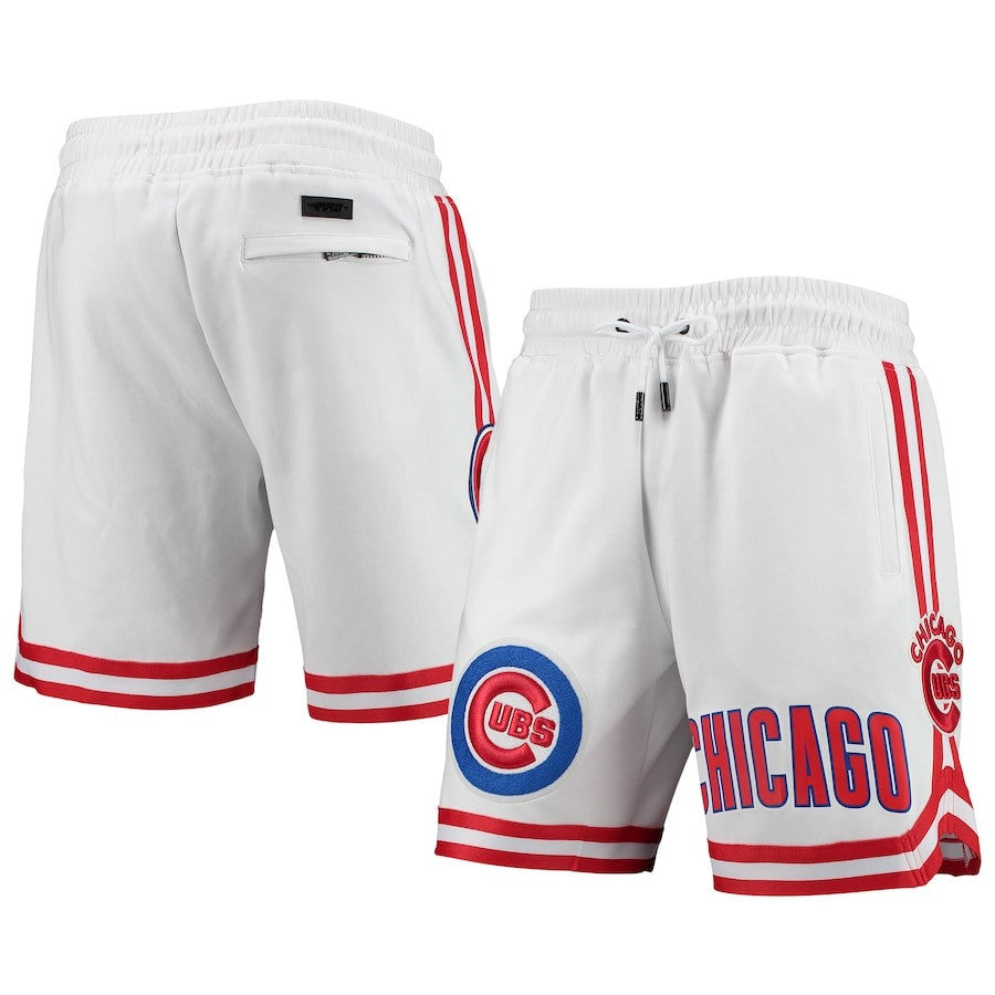 Chicago Cubs Team Logo Shorts - White, Men