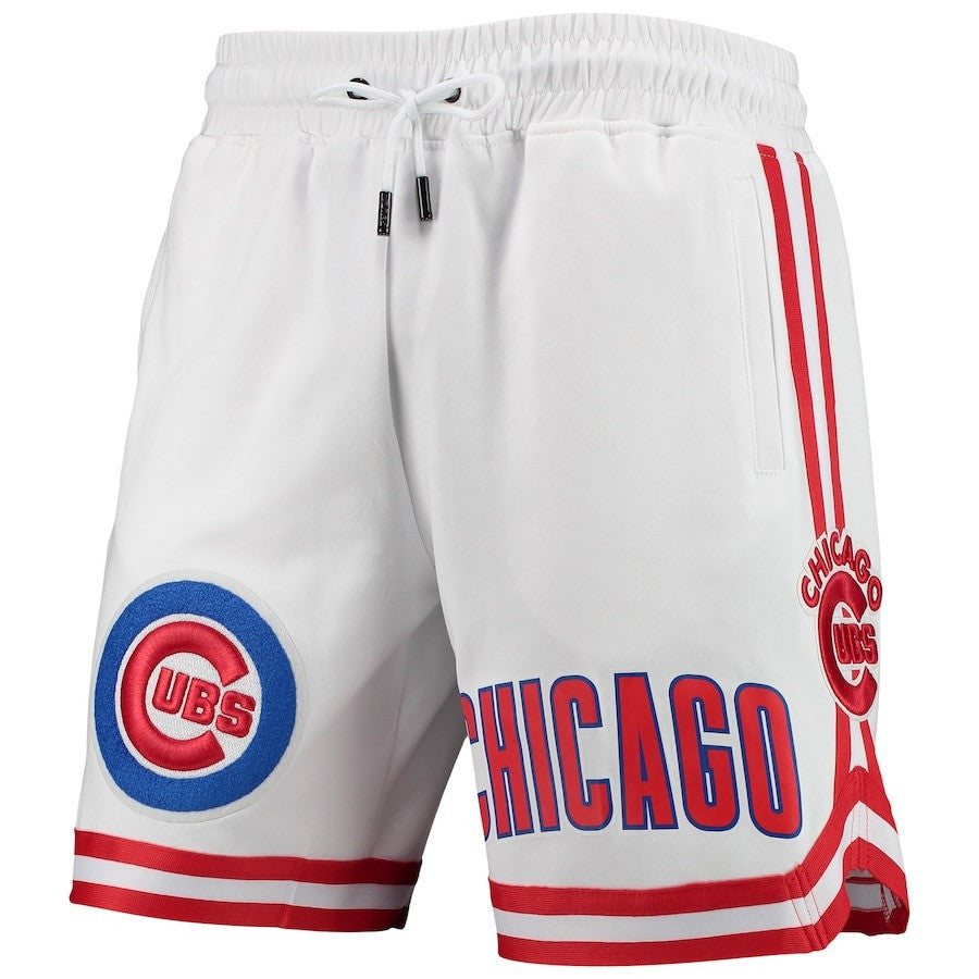 Chicago Cubs Team Logo Shorts - White, Men