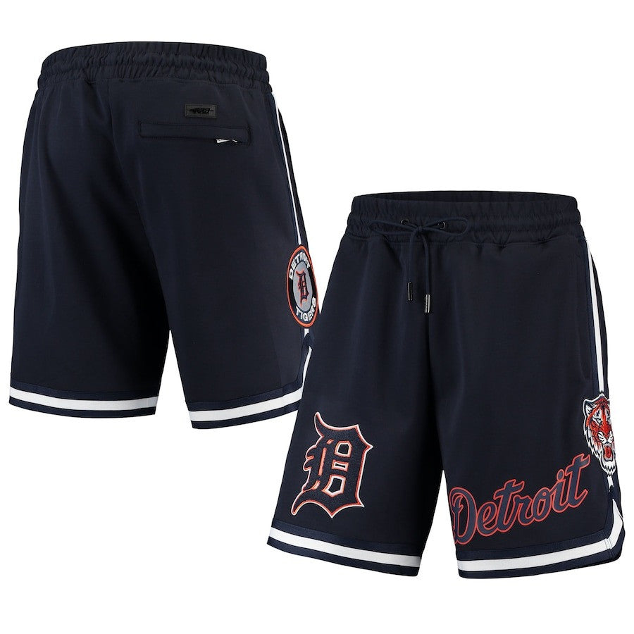 Detroit Tigers Team Logo Shorts - Navy, Men