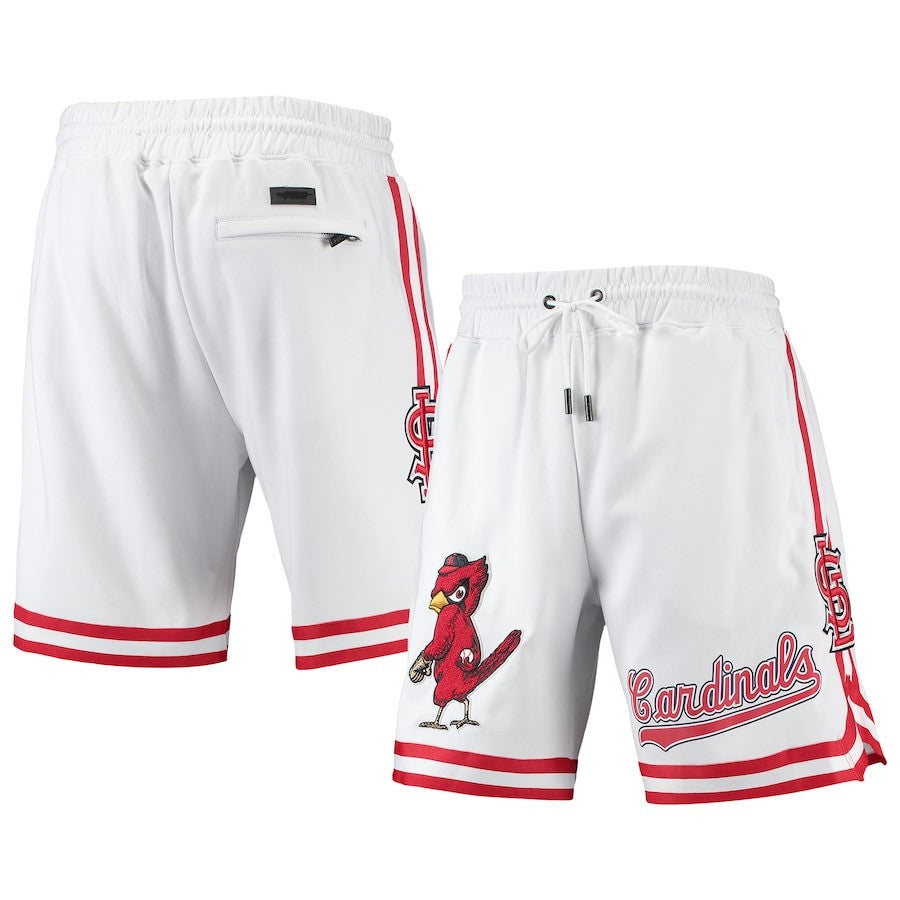 St. Louis Cardinals Team Logo Shorts - White, Men