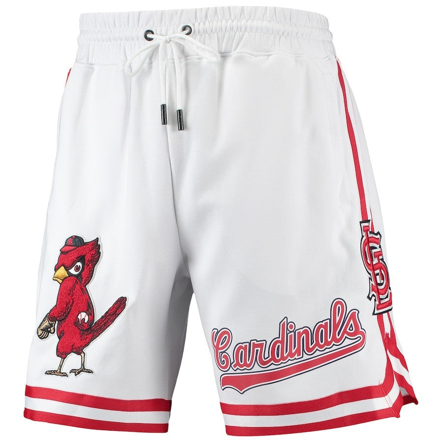 St. Louis Cardinals Team Logo Shorts - White, Men
