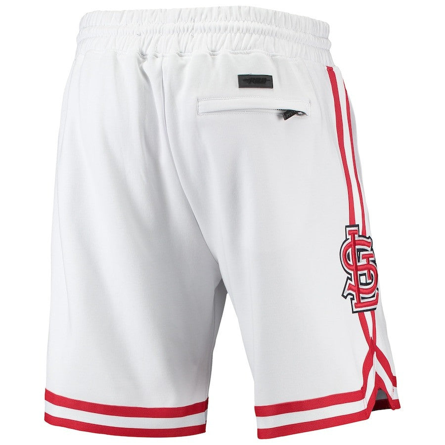 St. Louis Cardinals Team Logo Shorts - White, Men