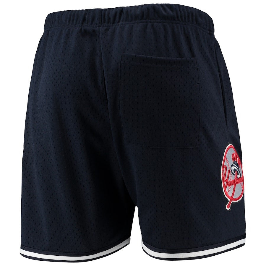 New York Yankees Team Standard Men Mesh Shorts - Navy