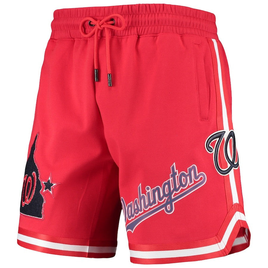 Washington Nationals Team Logo Shorts - Red, Men