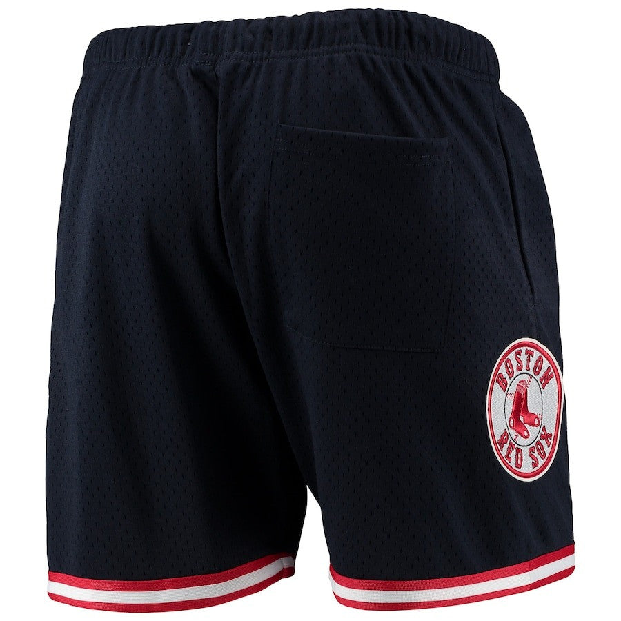 Boston Red Sox Team Standard Logo Mesh Shorts - Navy