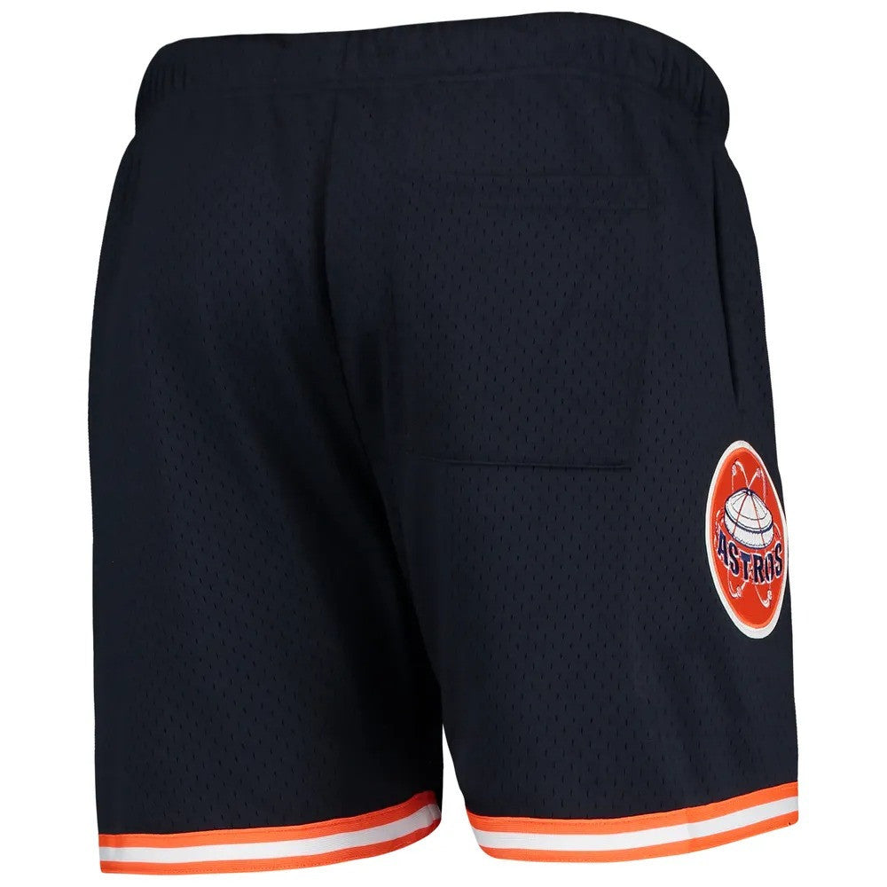 Houston Astros Team Standard Men Mesh Shorts - Navy