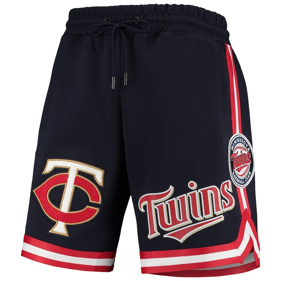 Minnesota Twins Team Logo Shorts - Navy, Men