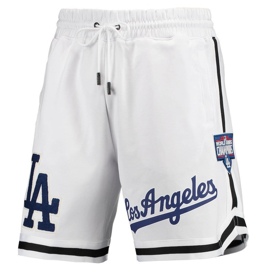 Los Angeles Dodgers Team Logo Shorts - White, Men