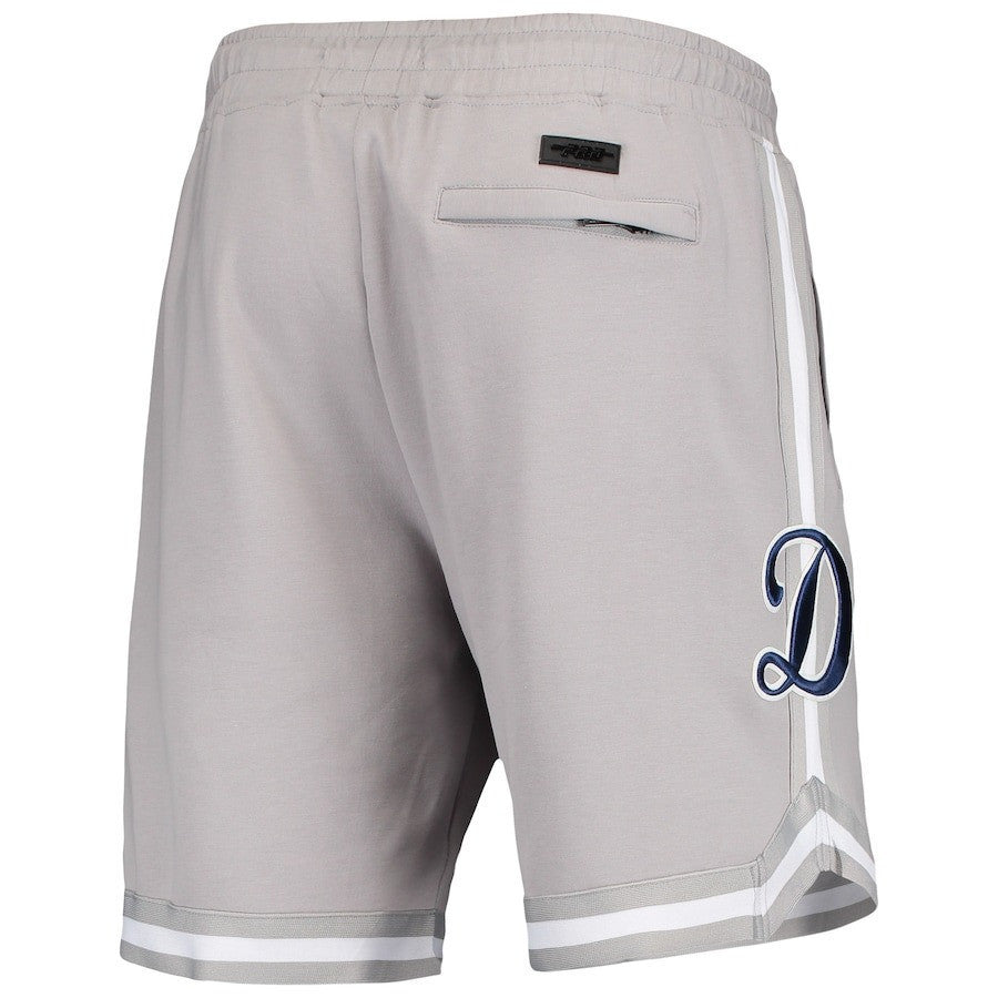 Los Angeles Dodgers Team Logo Shorts - Gray, Men