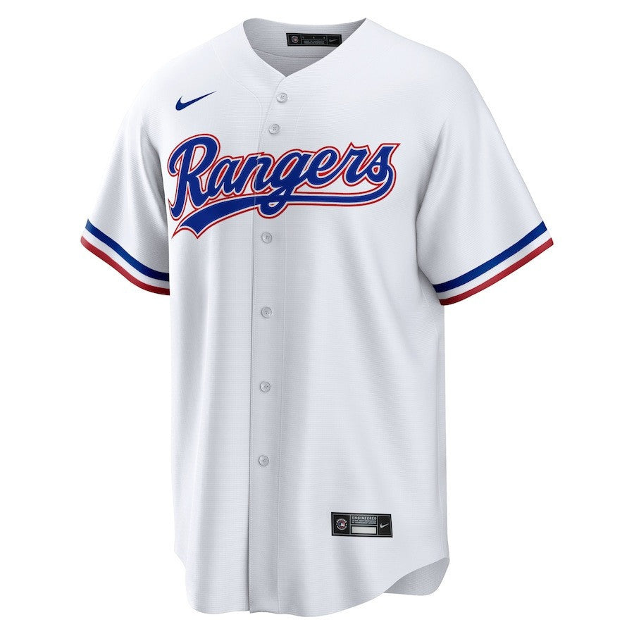 Jacob deGro 48 Texas Rangers 2023 Home Elite Jersey - White