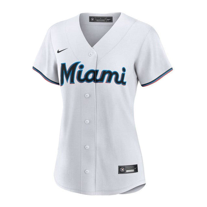 Lionel Messi Miami Marlins Baseball Jersey - Women Stitched - White