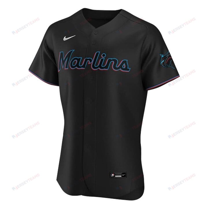 Lionel Messi Miami Marlins Baseball Elite Jersey - Stitched Men Jersey - Black