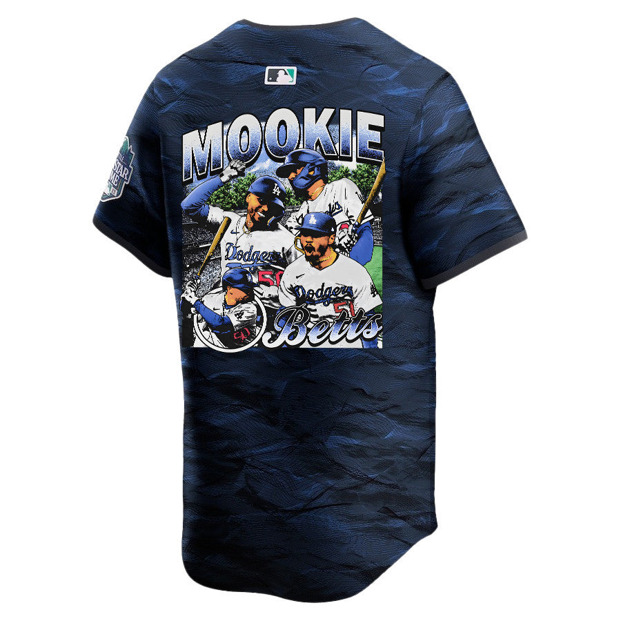 Mookie Betts 50 Los Angeles Dodgers Stadium 2023 All-Star Game Limited Player Men Jersey - Royal