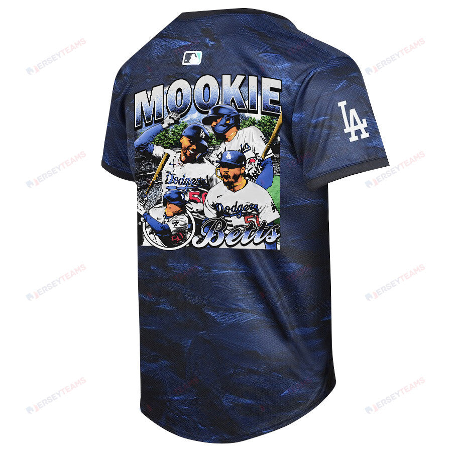 Mookie Betts 50 Los Angeles Dodgers Stadium 2023 All-Star Game Limited Player YOUTH Jersey - Royal