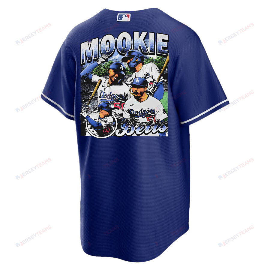 Mookie Betts 50 Los Angeles Dodgers Stadium 2023 Alternate Player Men Jersey - Royal