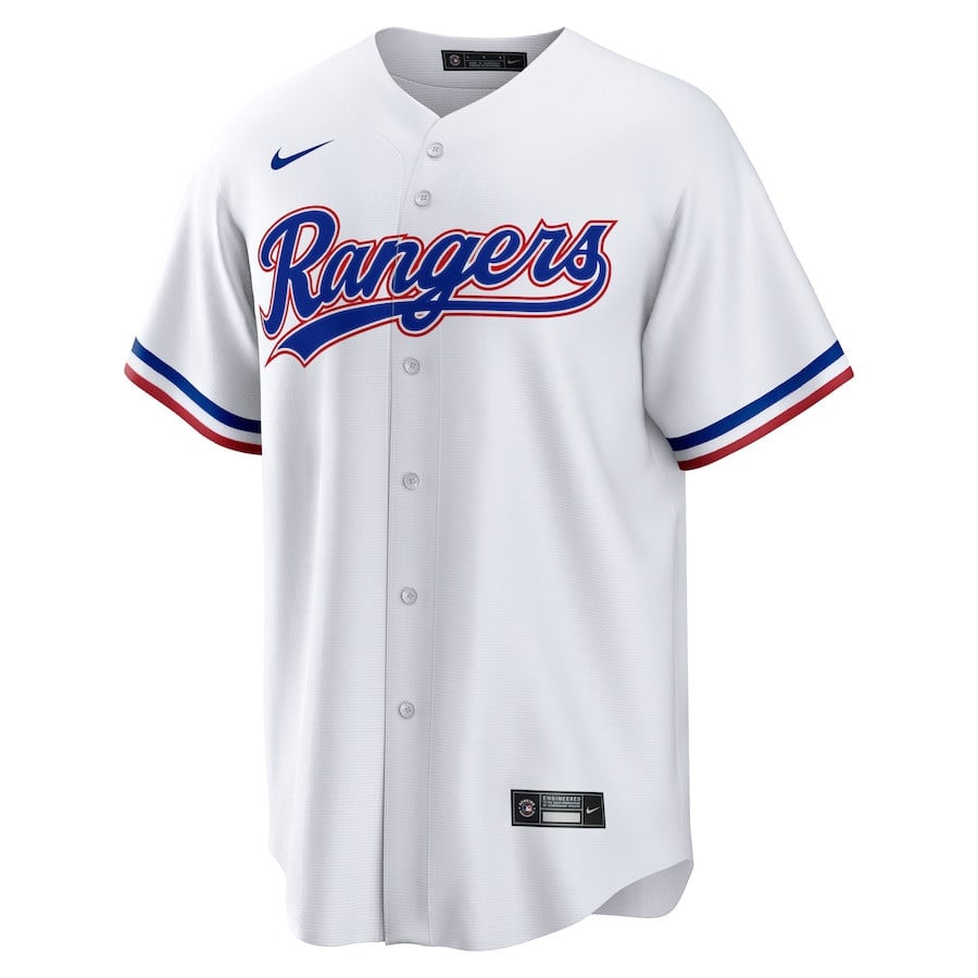 Max Scherzer 31 Texas Rangers Home Men Jersey - White