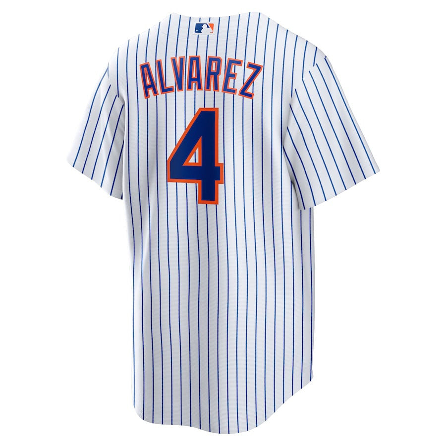 Francisco Alvarez 4 New York Mets Men Jersey - White