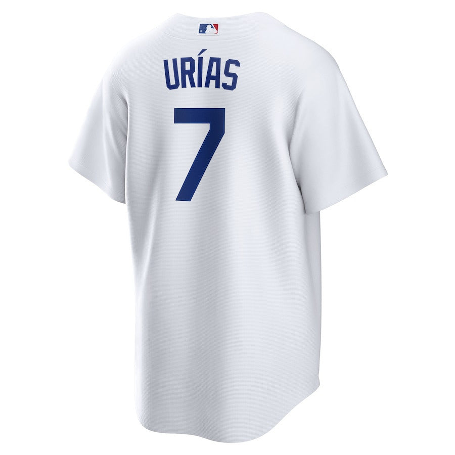 Julio Urias 7 Los Angeles Dodgers Men Jersey - White