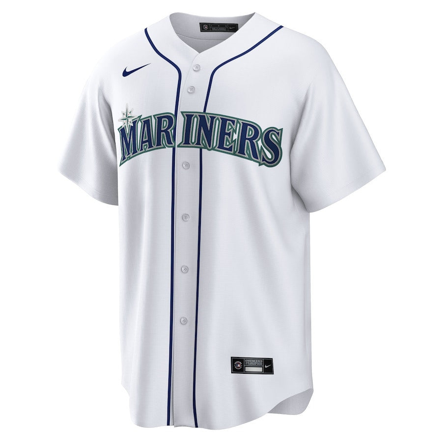 JP Crawford 3 Seattle Mariners Home Men Jersey - White