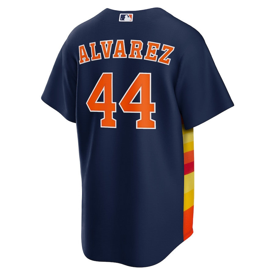 Yordan Álvarez 44 Houston Astros Alternate Men Jersey - Navy
